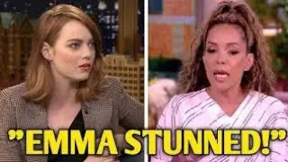 Emma Stone&rsquo;s Awkward On-Air Clash With Sunny Hostin on The View