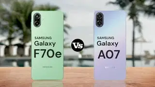 Samsung Galaxy F70e Vs Samsung Galaxy A07 | Full Comparison | SB Tech