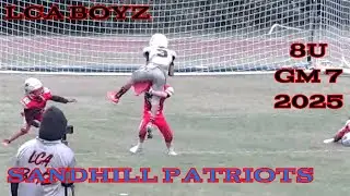 NGD - LCA Boyz (8U) vs Sandhill Patriots (8U) | CYA Fall 2025 | Game 7