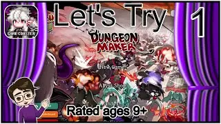 Let&rsquo;s Try Dungeon Maker on iOS #1 I&rsquo;m Playing the Bad Guy&hellip;