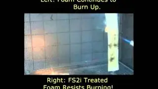 FOAM TEST - Laboratory of Fire at FlameShield