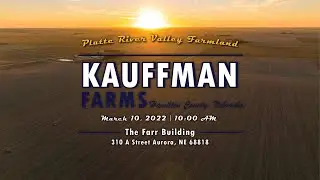 998.89 Acres M/L Absolute Land Auction - Kauffman Farms in Hamilton County, Nebraska