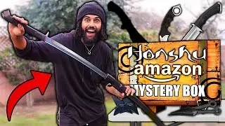 Я купил японское клинковое оружие по сниженной цене на Amazon!! *Катана из стали Demascus, выреза...