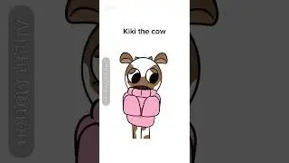 Kiki the cow ( new oc again) #dandysworld
