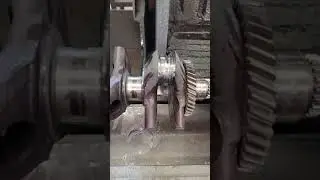 Polaris RZR turbo 925 crankshaft repair welding back to std pt2