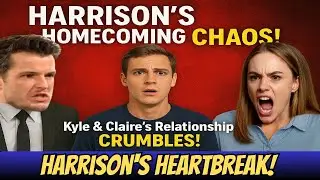 Harrison's Heartbreak! Kyle & Claire's Relationship CRUMBLES in Front of Him | Y&R Must-See