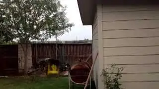 Geo3 shooting in backyard