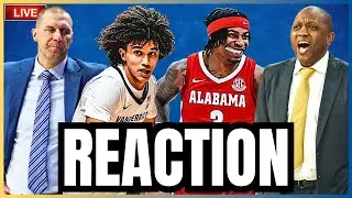 SEC Basketball Reaction: Vanderbilt DOMINATES Kentucky, Wednesday Predictions, More