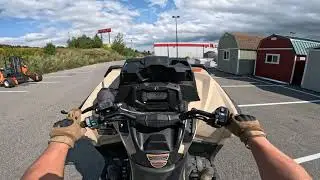 A ride through central Maine's trails on my Can-am outlander 650 Xmr