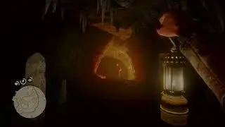 the cave hermit/devil hermit RDR2 encounters & cave exploration (old unreleased video)