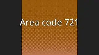 Area code 721