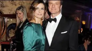 Colin Firth and his wife Livia Giuggioli