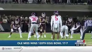 120th Egg Bowl recap: Ole Miss wins 17-7