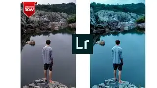 Lightroom moblie Blue water Editing tutorial lightroom blue tone