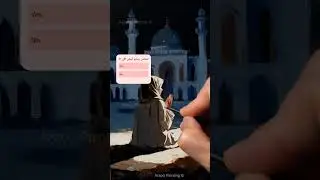 🎨 Hand-painted art🖌️ One hand &bull; One brush &bull; Pure creativity✨ Arzoo Painting#shorts #islam #viral