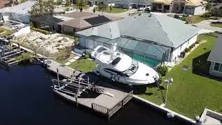Hurricane Ian - Raw drone footage SW Cape Coral Canals