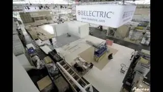 Booth construction time lapse