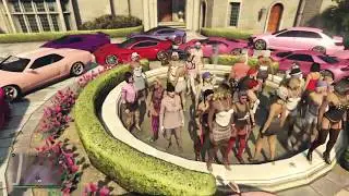 GTA 5 Online: Ladies Night | Hosted By - XLiveLoveHopeX and XTIFFI