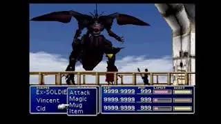 FF7 Ultimate Weapon VMG Reflect Crash [PS2]