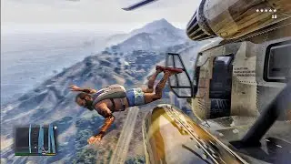 Grand Theft Auto V PS5 Free-roam Gameplay #1638