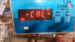 Omega MK 01 weight scale calibration & setting 💯 how to calibration omega mk 01😍 haji global scale