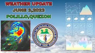 WEATHER UPDATE POLILLO, QUEZON 2023 #weather #quezon #polillo #pagasaweatherupdate