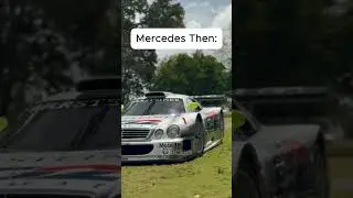 Mercedes Then vs Now... #shorts #fyp #viralvideos #mercedes #mercedesbenz  #clkgtr