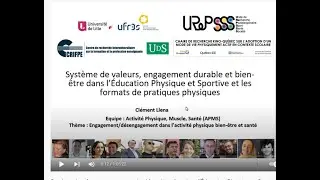 Syst&egrave;me de valeurs, engagement durable et bien-&ecirc;tre dans l&rsquo;&Eacute;ducation Physique et Sportive..