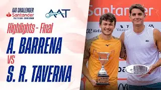 HIGHLIGHTS FINAL AAT CHALLENGER SANTANDER ED. TUCUM&Aacute;N | Alex Barrena vs. Santiago Rodriguez Taverna