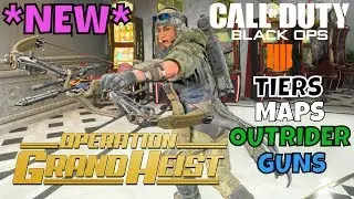 *NEW* Black Ops 4 Operation Grand Heist (ALL TIERS, NEW MAPS, SPECIALIST, WEAPONS GAMEPLAY)
