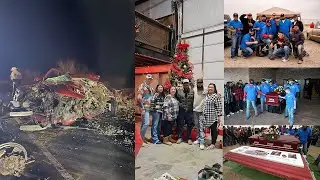 The burial of 23 year old Juan, who was unfairly killed by an intoxicated driver the truck scene way