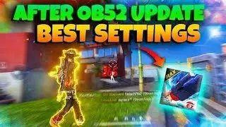  🚀 OB52 Update: Best Auto Headshot Sensitivity Settings | 100% Red Numbers 🔴 (All Devices)