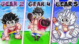 Becoming EVERY Forms of LUFFY in ROBLOX ONE PIECE