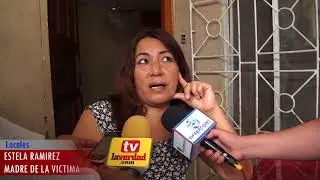 DECLARACIONES DE MADRE DE LINDA MORAN, MODELO AGREDIDA EN SU HOGAR