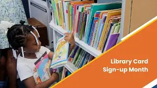 Library Card Signup Month with the Atlanta Fulton Public Library Foundation!