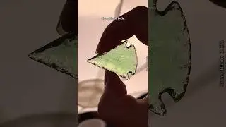 Делаем наконечник стрелы из зеленой стеклянной бутылки 💚💚
