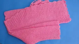 Easy Crochet Cardigan Tutorial/ Crochet Woman Sweater Top for Beginners (part-1)