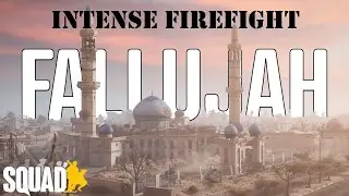Intense firefight in Fallujah!! Squad gameplay | no edit