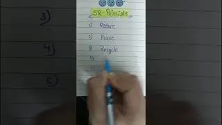 5R principle🌚