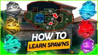 Как освоить знание спавна в соревновательном режиме Call of Duty (Руководство по спавну Hardpoint...