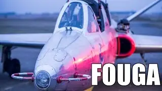 FOUGA CM 170 MAGISTER - B Roll Witch Assault ( ENGLISH SUBS )