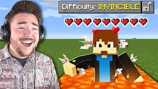 Minecraft but YOU CAN'T DIE... (Impossible Mod)