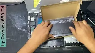 Hp probook 650 G4 battery replacement. How to change hp probook 650 G4 battery.#battery#hpprobook