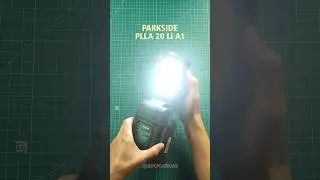 PARKSIDE PLLA 20 Li A1 - 20V LUZ LED A BATERIA #BUGIGANGAS #LIDL #PARKSIDE