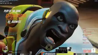 POTG! NEW DOOMFIST SKIN SAITAMA - GetQuakedOn Doomfist Gameplay Season 3 Overwatch 2