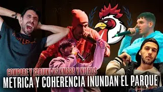 COMPARE FLOW Y FABIUKI VS KMBRA Y NITHOS Nacho Zhero reacciona