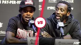 EXPLOSIVE CONFRONTATION! ERROL SPENCE JR VS TERENCE CRAWFORD BEST MOMENTS FROM THE PRESS CONFERENCE