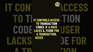 What is S_TCODE? || SAP SECURITY & GRC | INTERVIEW QUETIONS | SAP SHORTS 5/30 |  #sapsecurity #sap