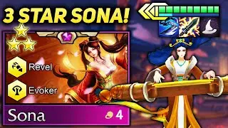 3 STAR MAGE SONA CARRY DOUBLE ULT PERMA-STUNS!! | Teamfight Tactics Patch 12.11