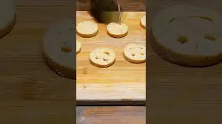 Homemade Potato Smiley / Emoji Fries Recipe | #shorts #potatosmiley